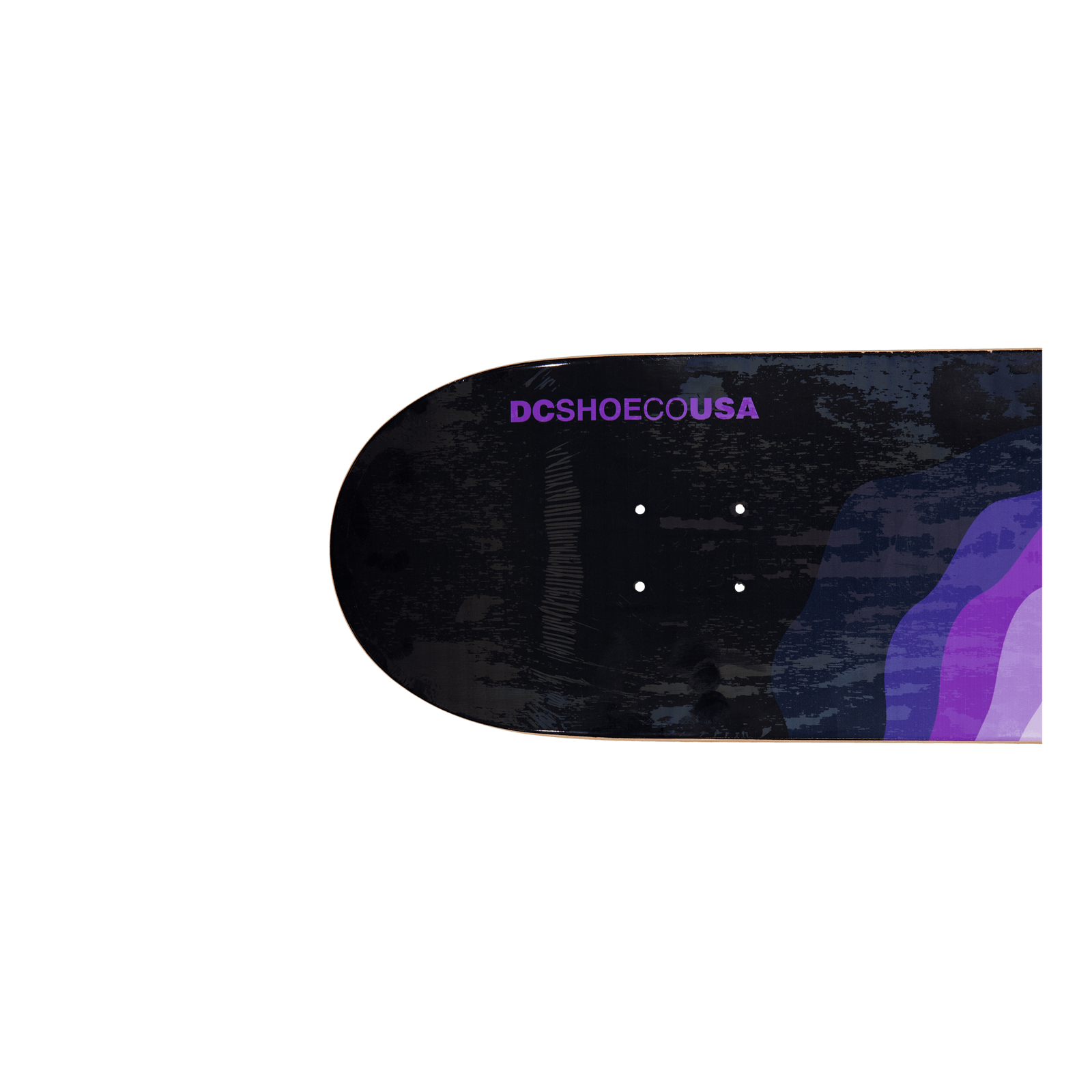 Needles X Dc Shoes Skate Deck Black / Purple