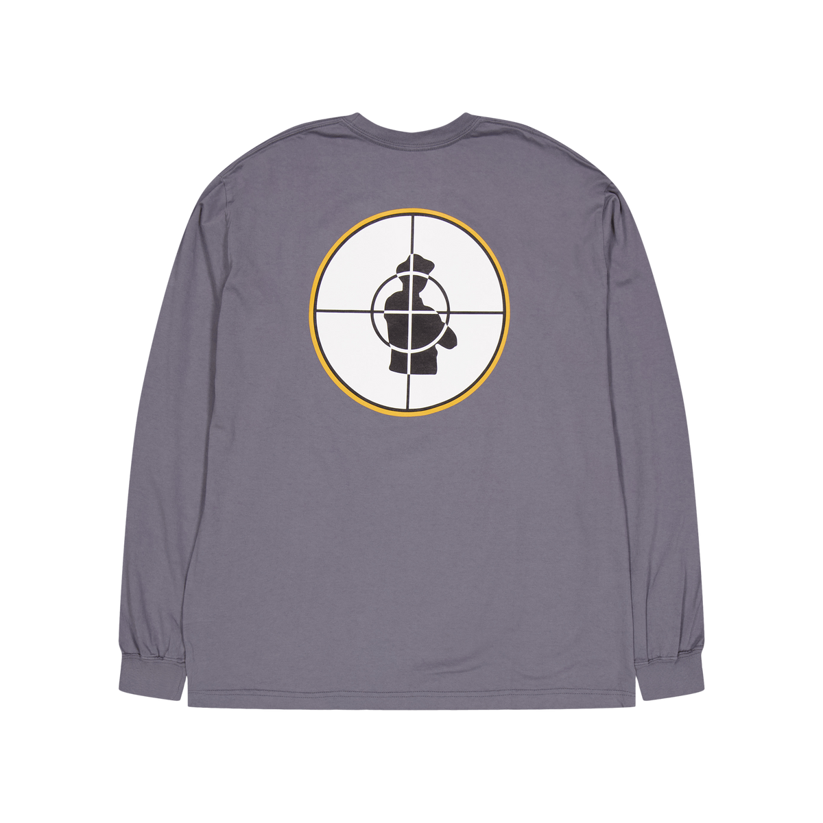 Nh X Public Enemy . Tee Ls-1 Gray