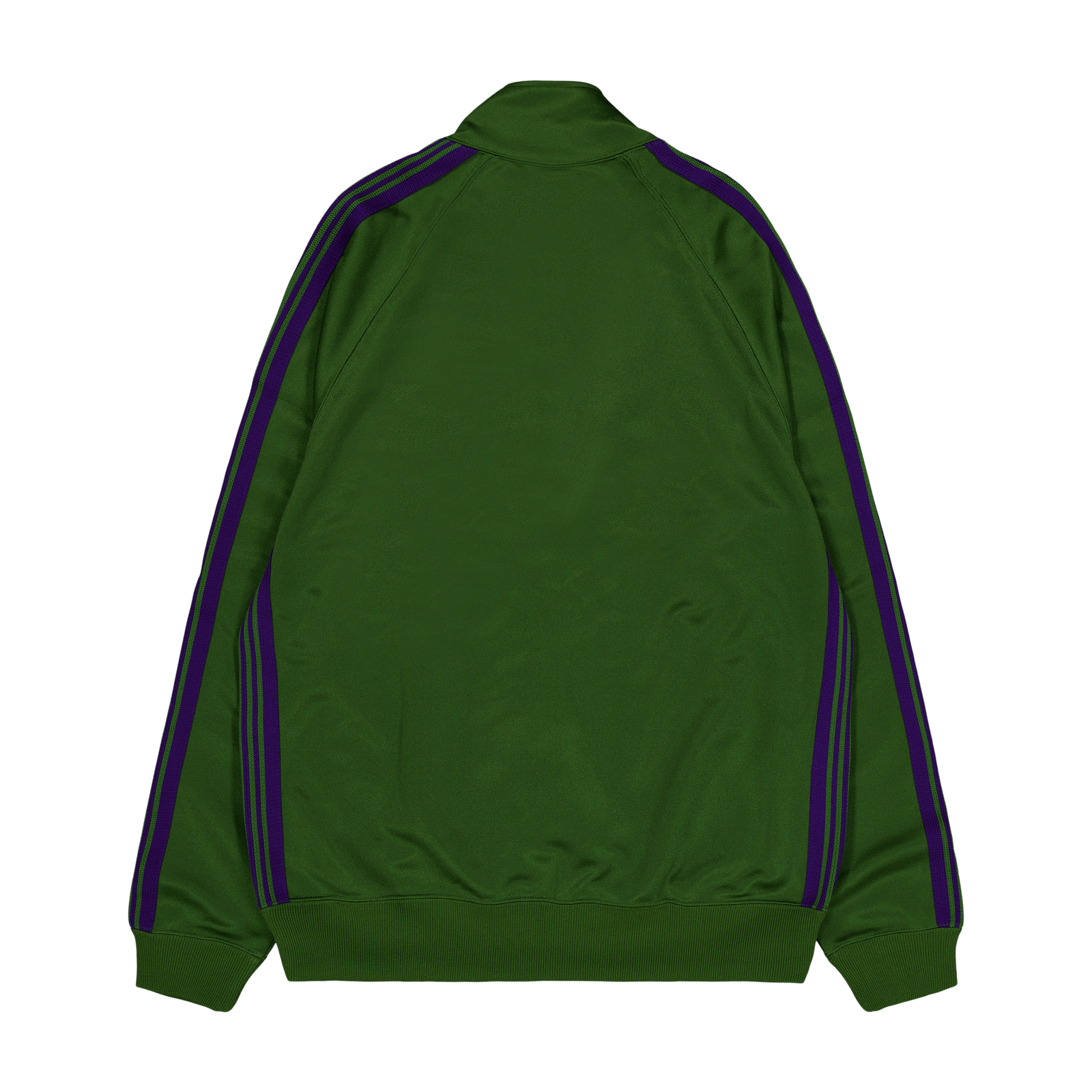 Track Jacket - Poly Smooth Ivy-green