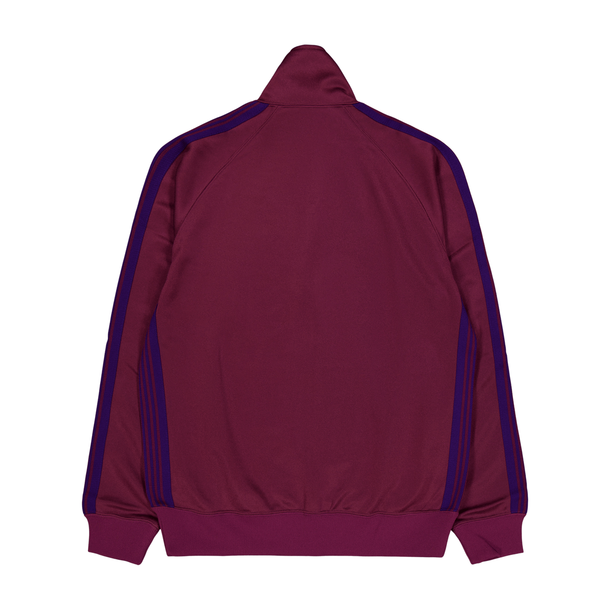 Track Jacket - Poly Smooth Wine