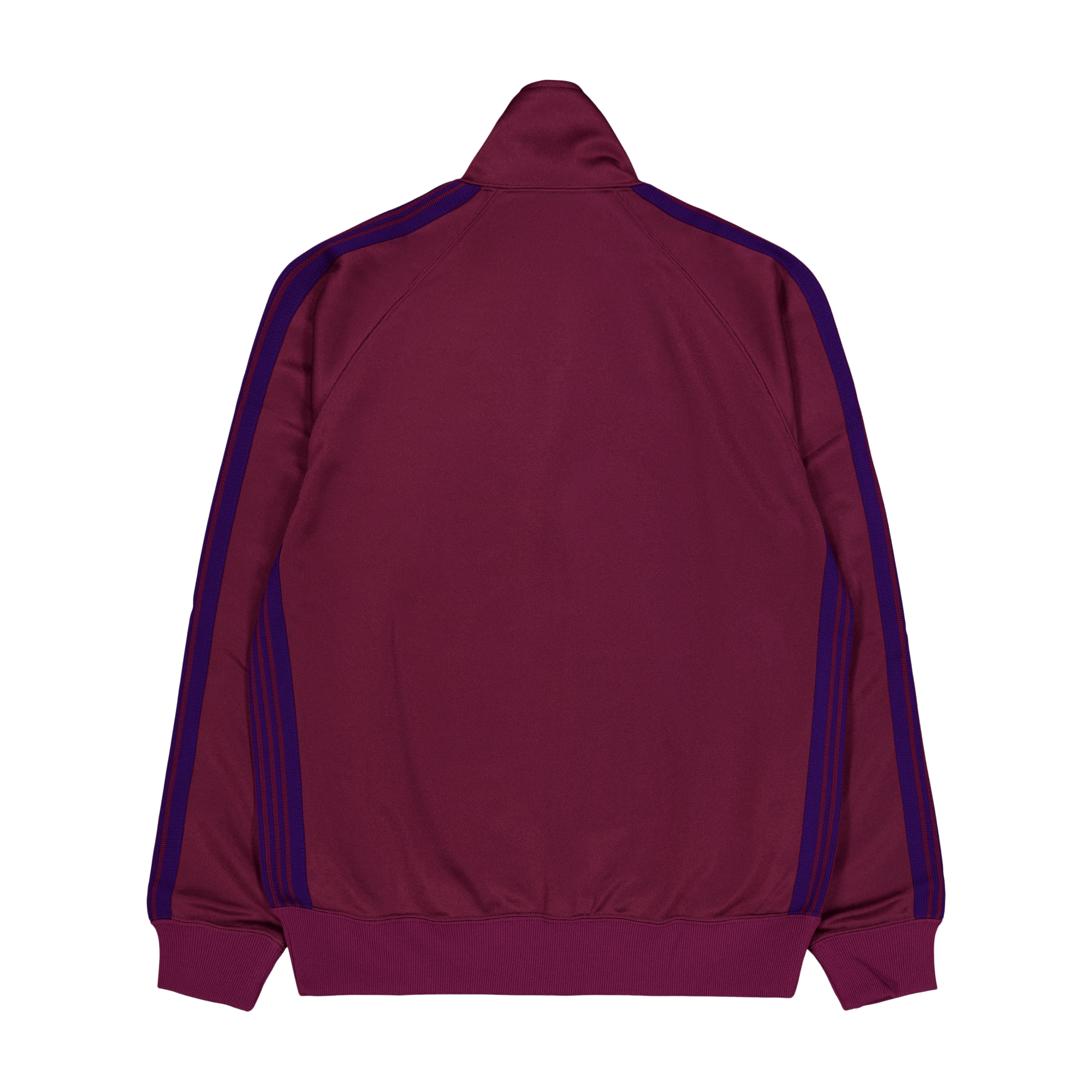 Track Jacket - Poly Smooth Wine