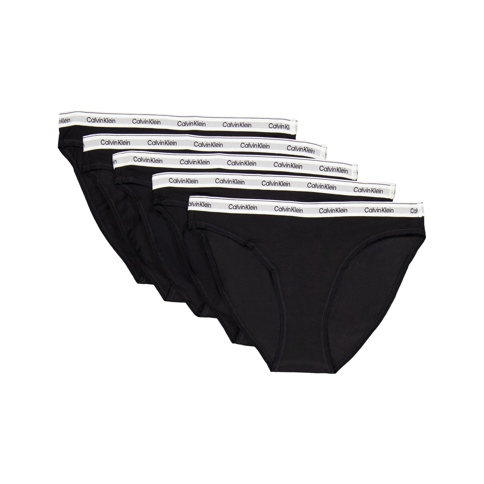 5 Pack Bikini (low-rise) Black/black/black/black/black