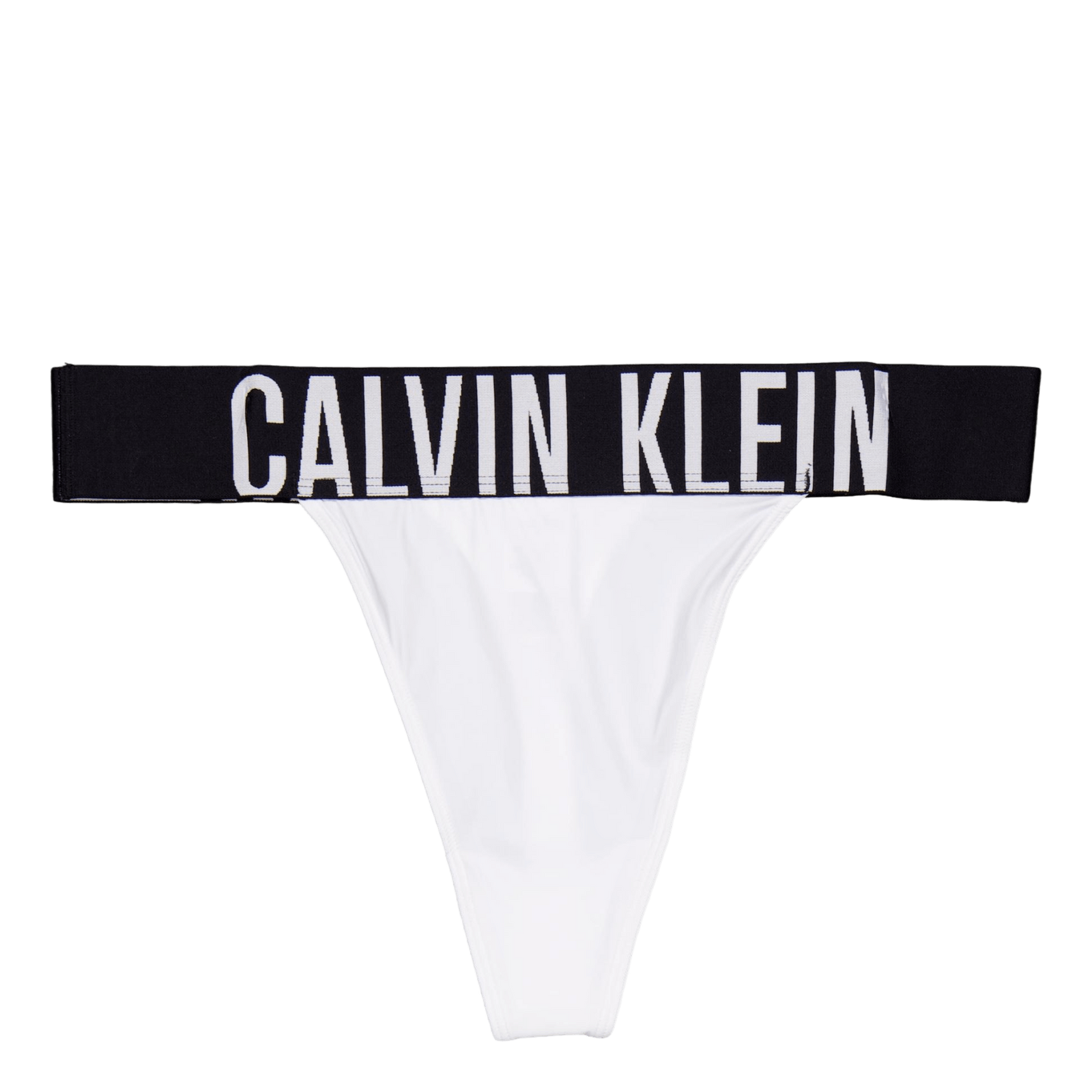 High Leg Thong White