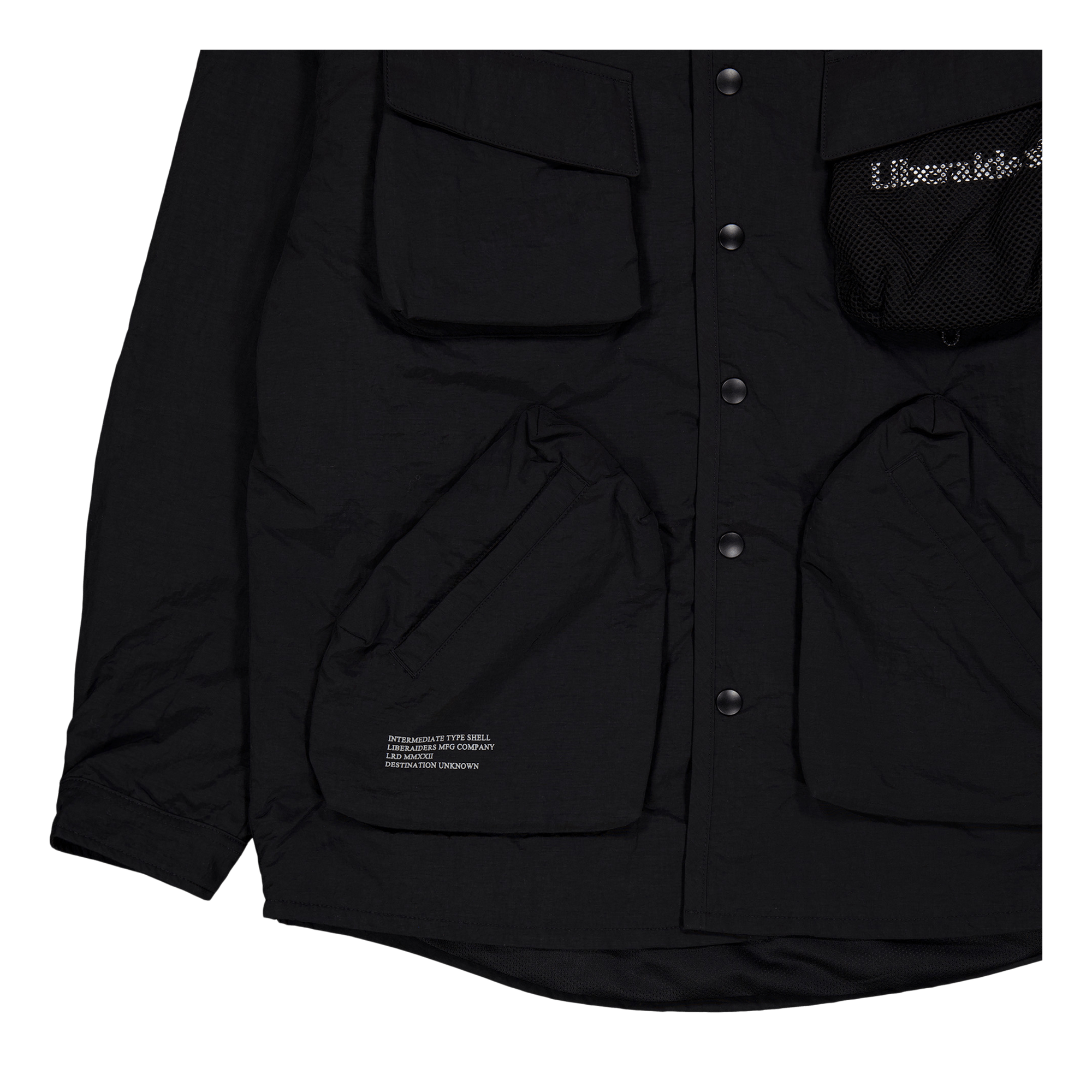 Lr Utility Jacket Black