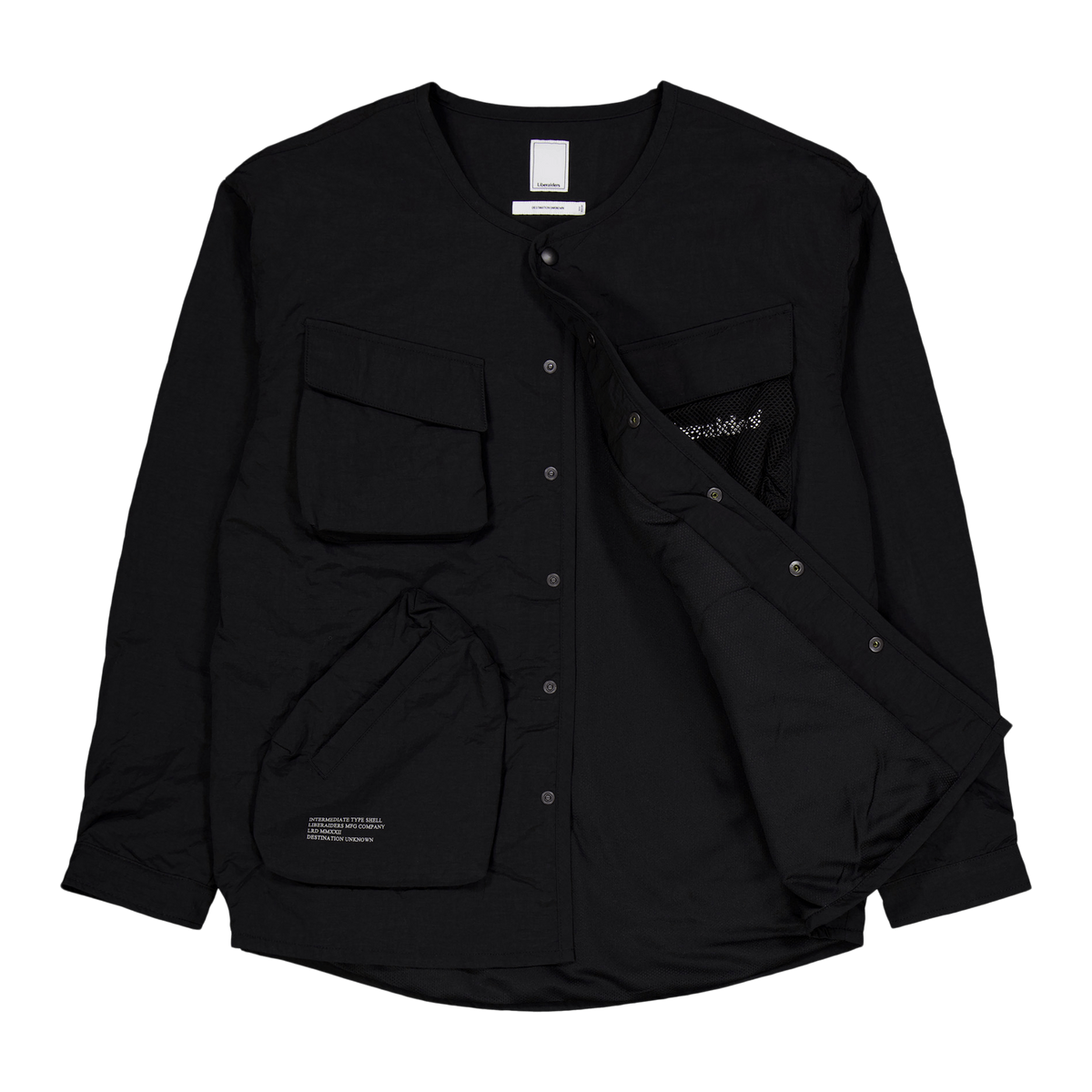 Lr Utility Jacket Black