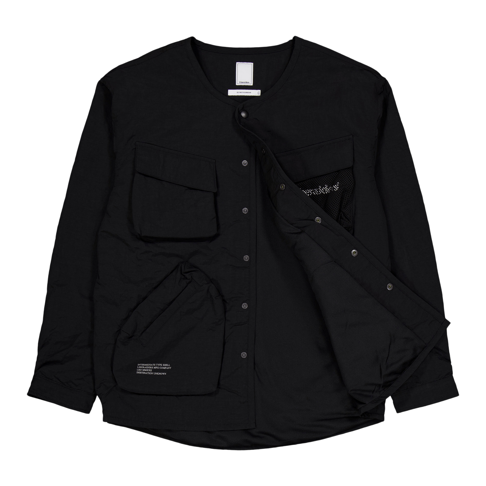 Lr Utility Jacket Black
