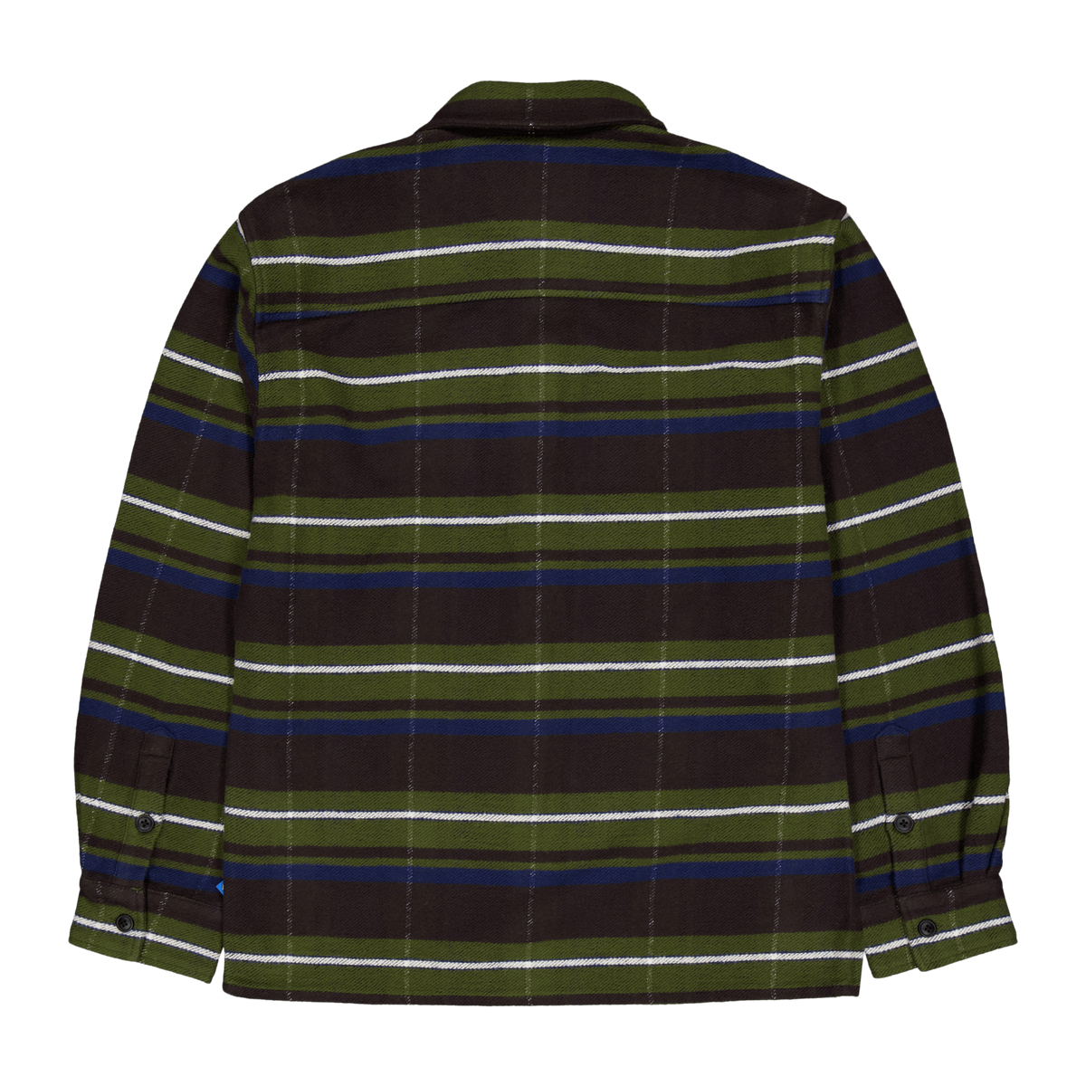 Stripe Flannel Shirt Green