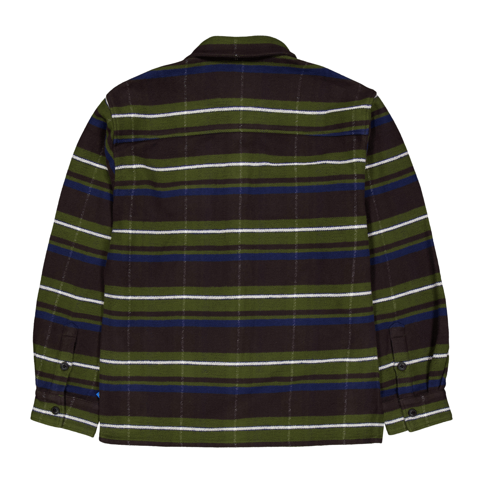 Stripe Flannel Shirt Green