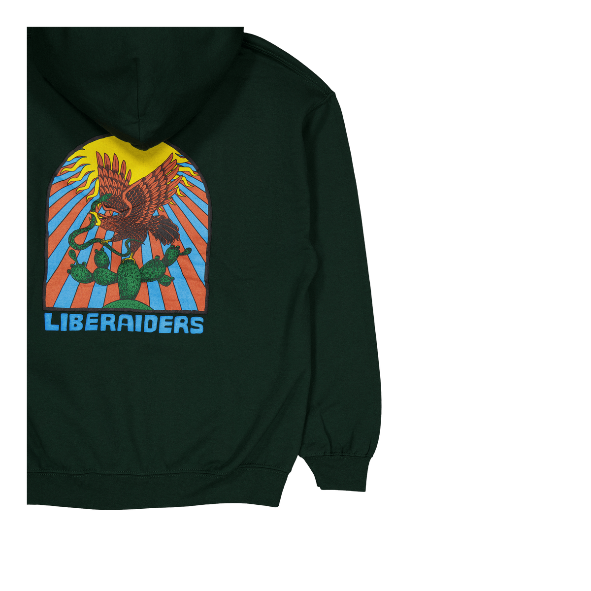 La Tierra Del Sol Hoodie Green