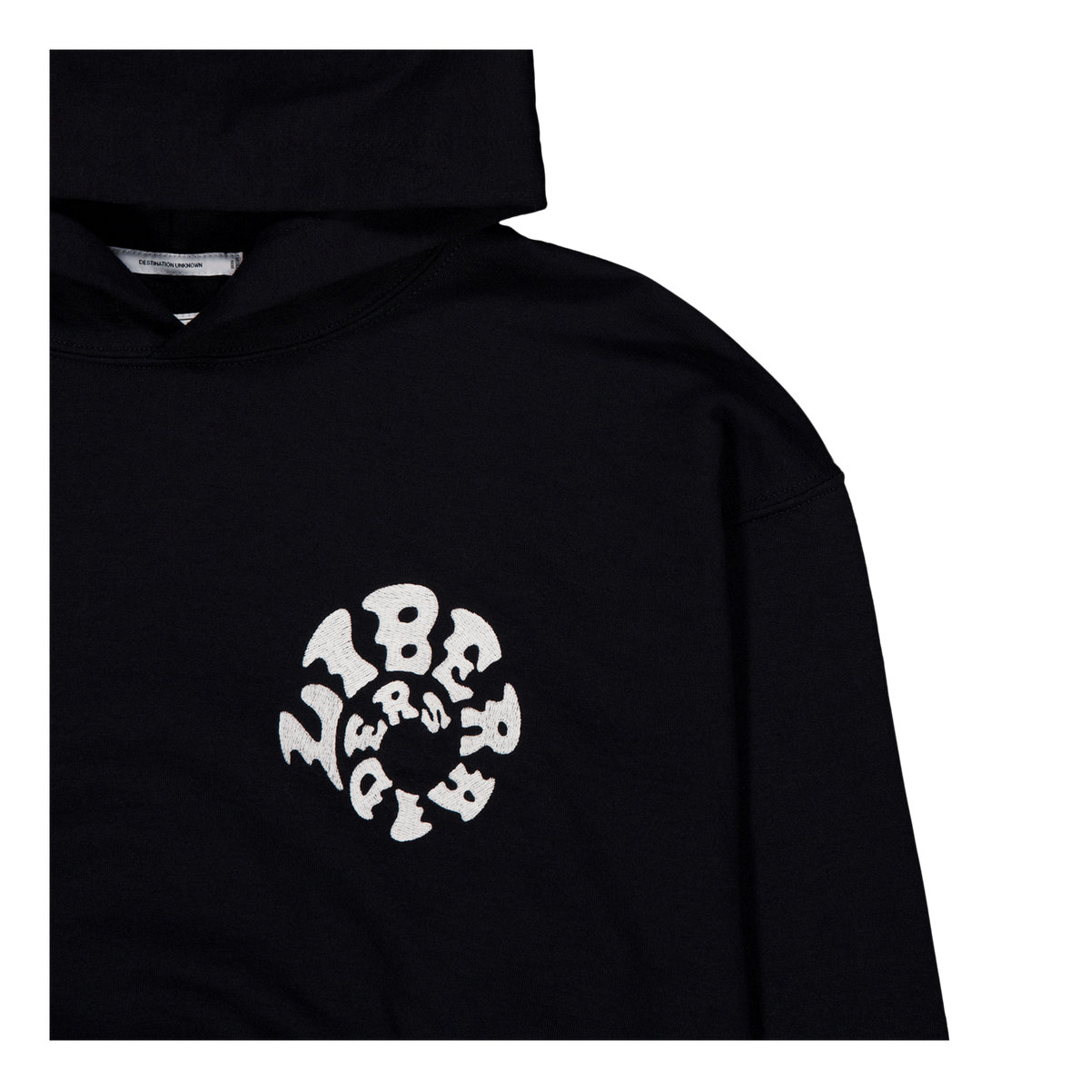 Spiral Logo Hoodie Black