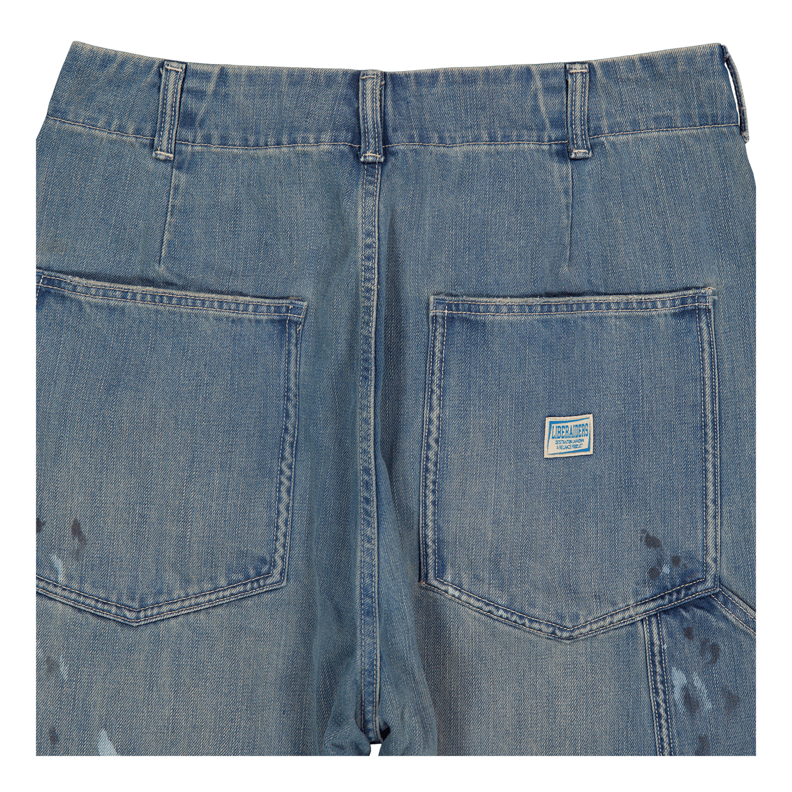 Denim Painter Sarrouel Pants Indigo