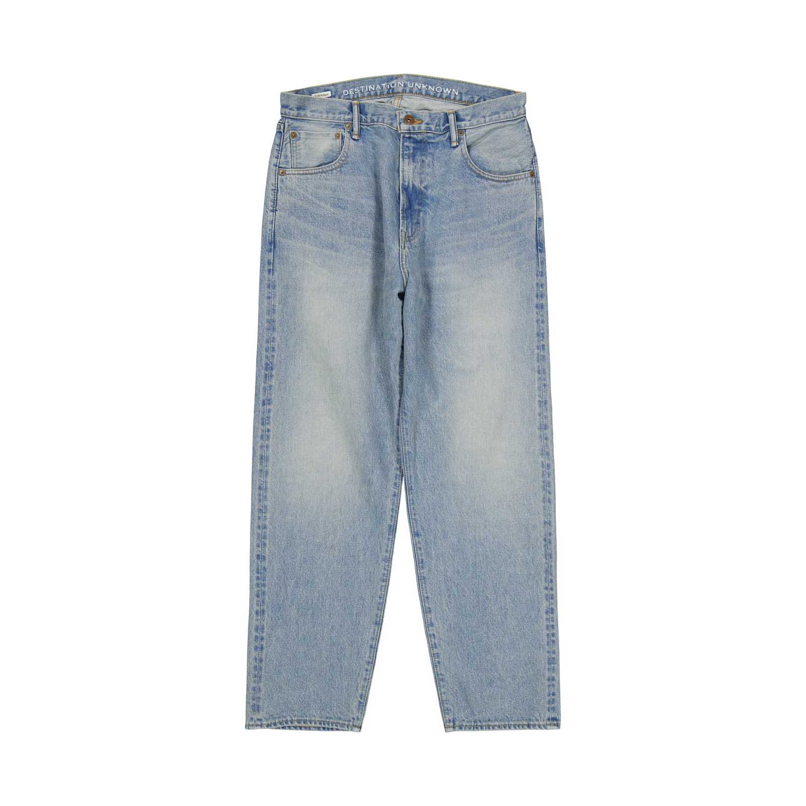 Lr Loose Fit Denim Pants Indigo