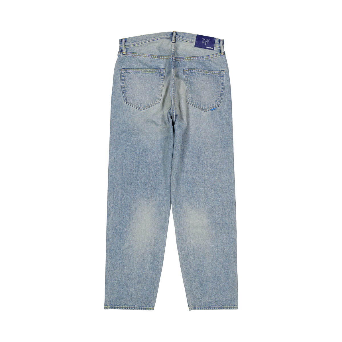 Lr Loose Fit Denim Pants Indigo