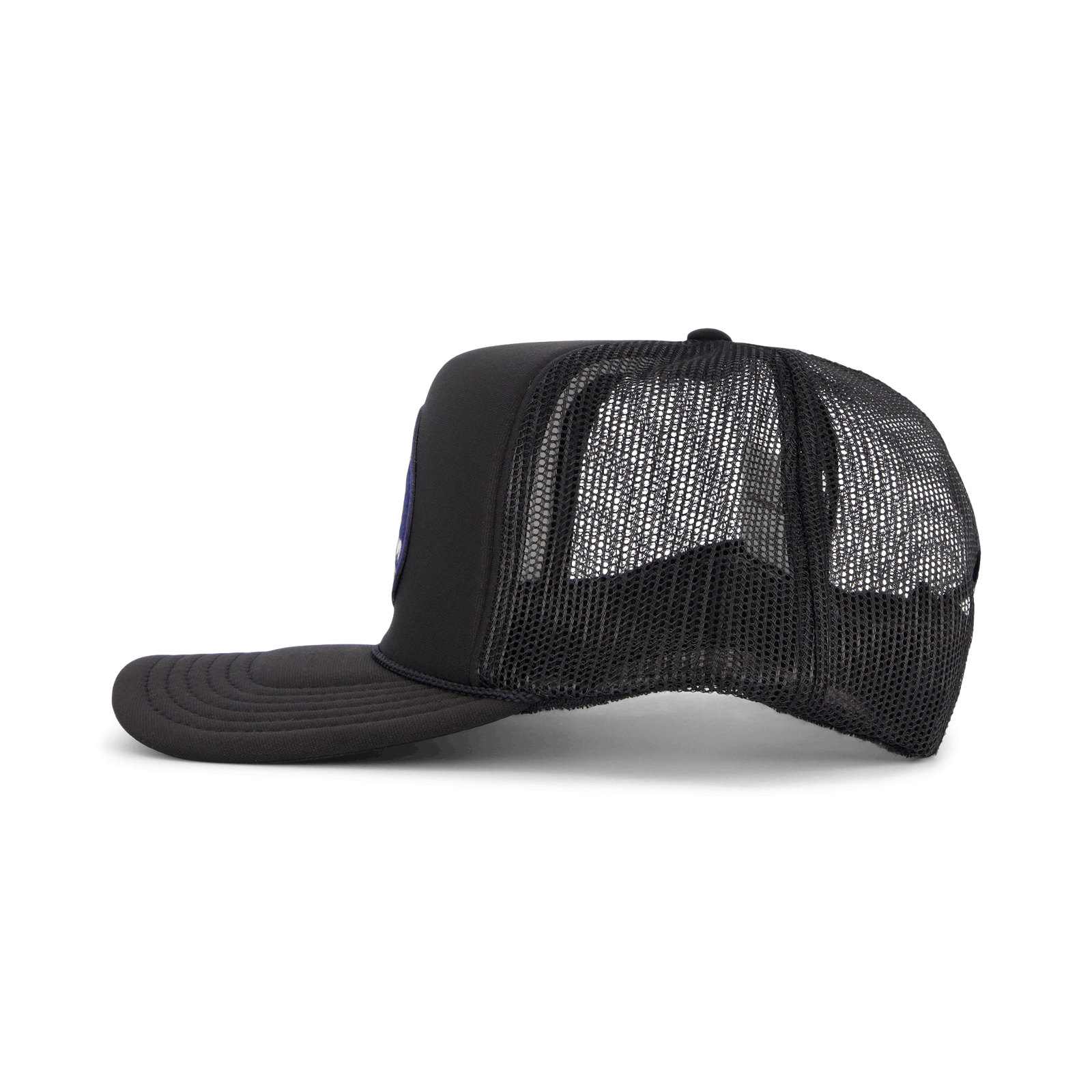 Eagle Logo Trucker Cap Black
