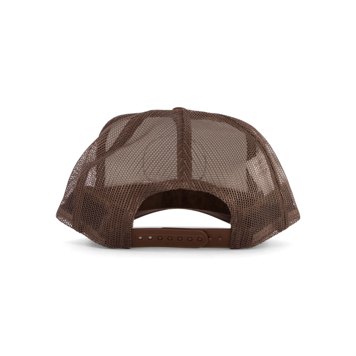 Eagle Logo Trucker Cap Brown