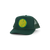 Circle Logo Trucker Cap Green