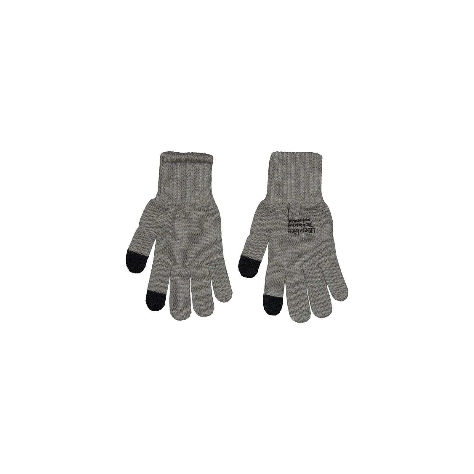Lr E-touch Knitting Glove Gray