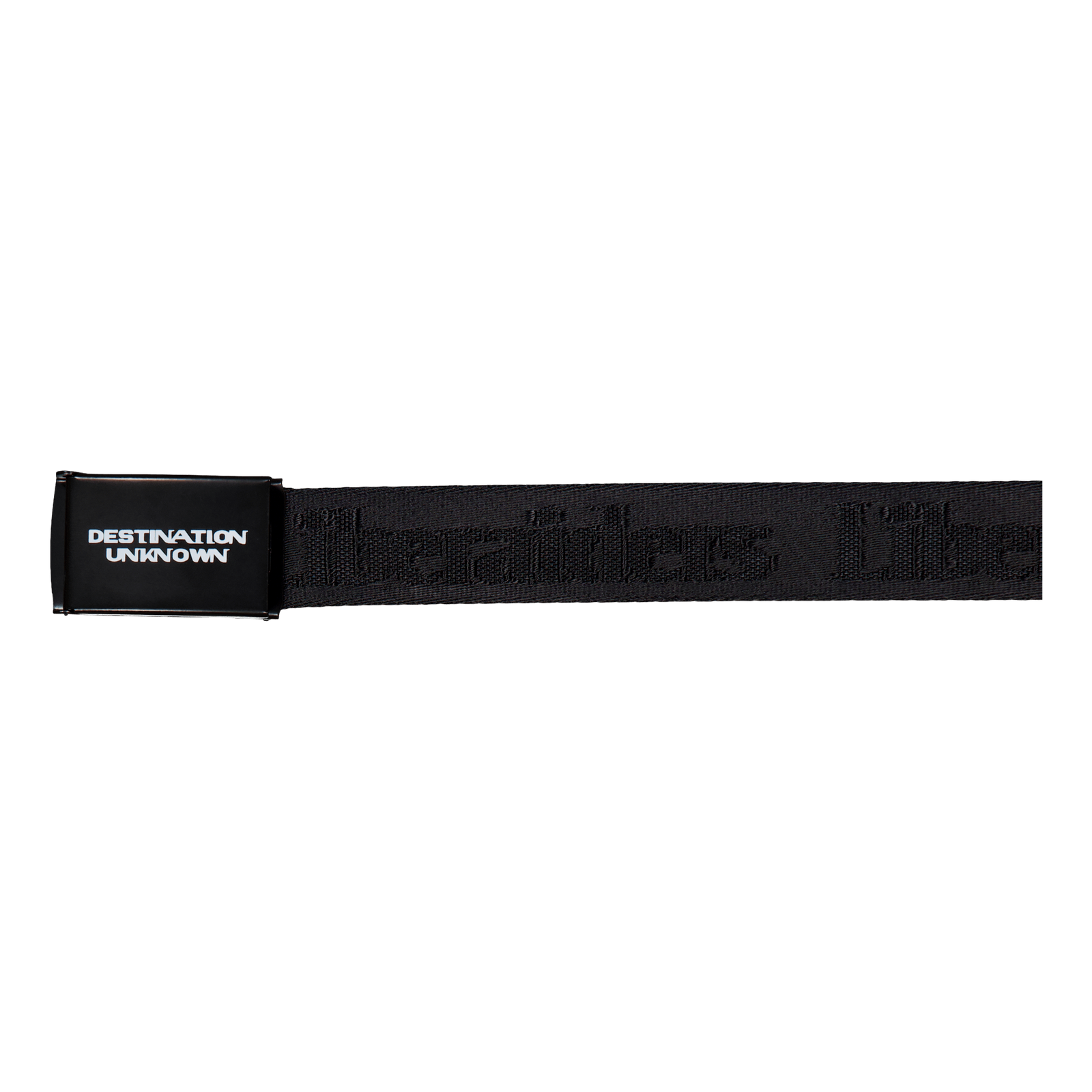 Og Logo Nylon Belt Black