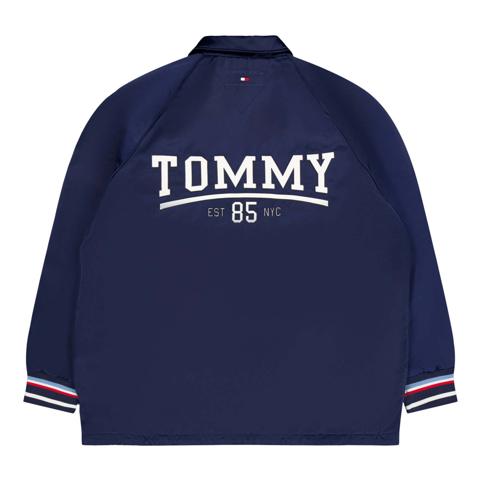 Tjcu Long Varsity Coach Jacket Carbon Navy