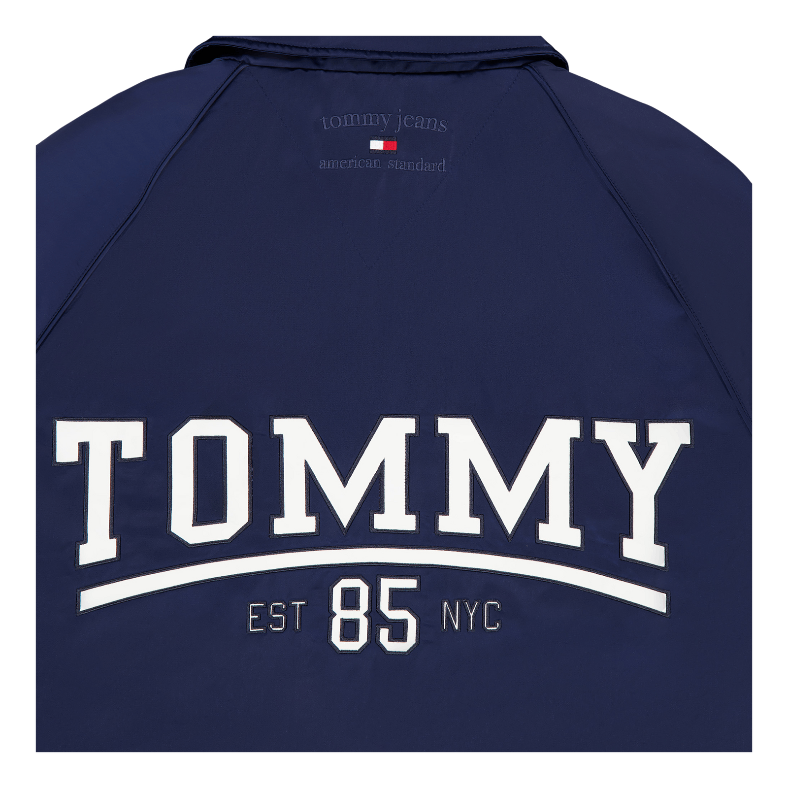 Tjcu Long Varsity Coach Jacket Carbon Navy