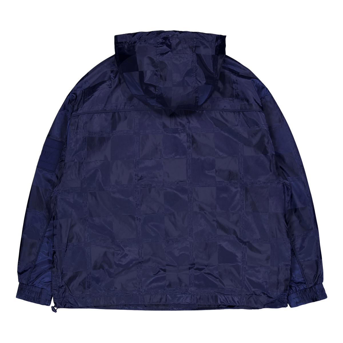 Tjcu Jaquard Chicago Popover Carbon Navy