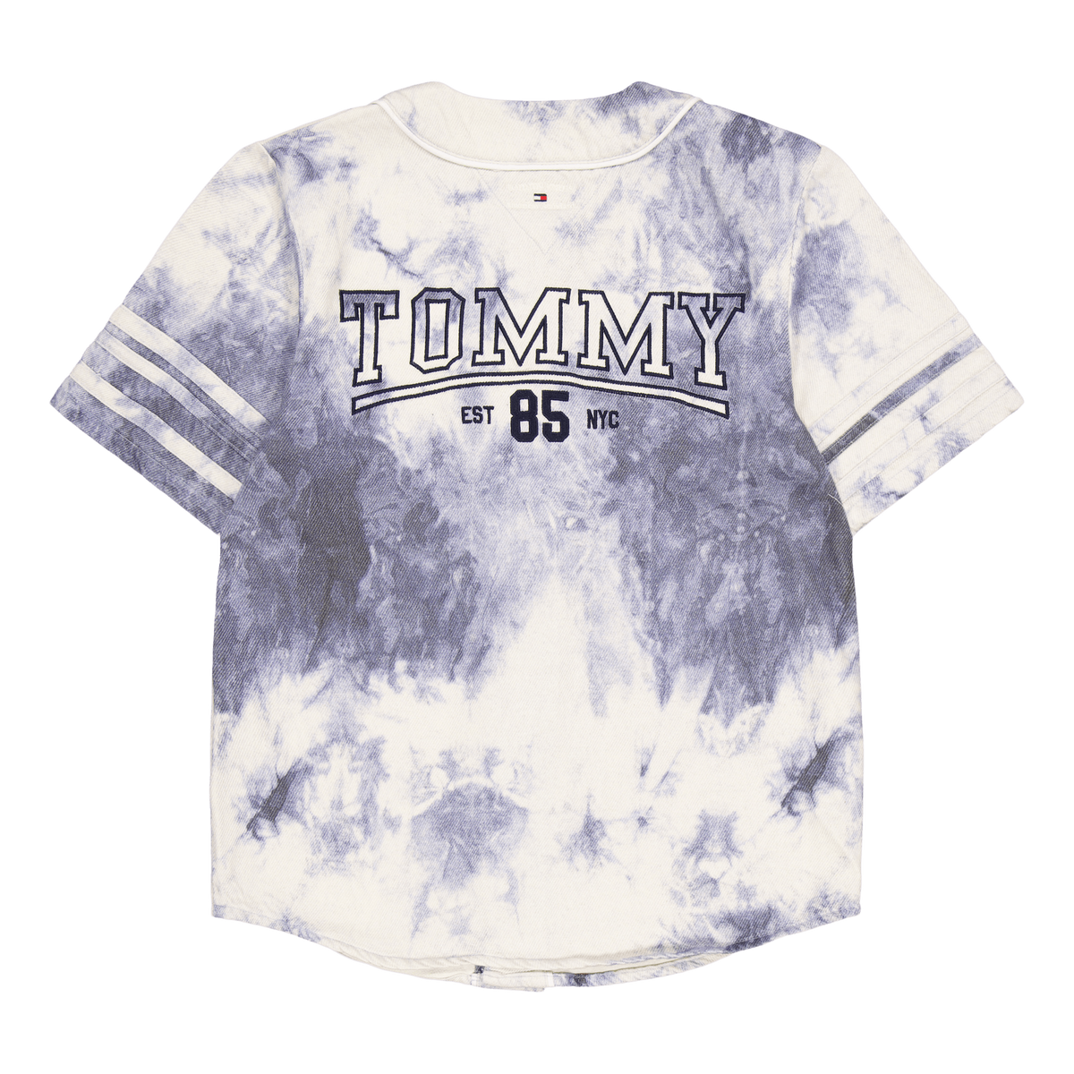 Tjcu Degrade Varsity Shirt Carbon Navy