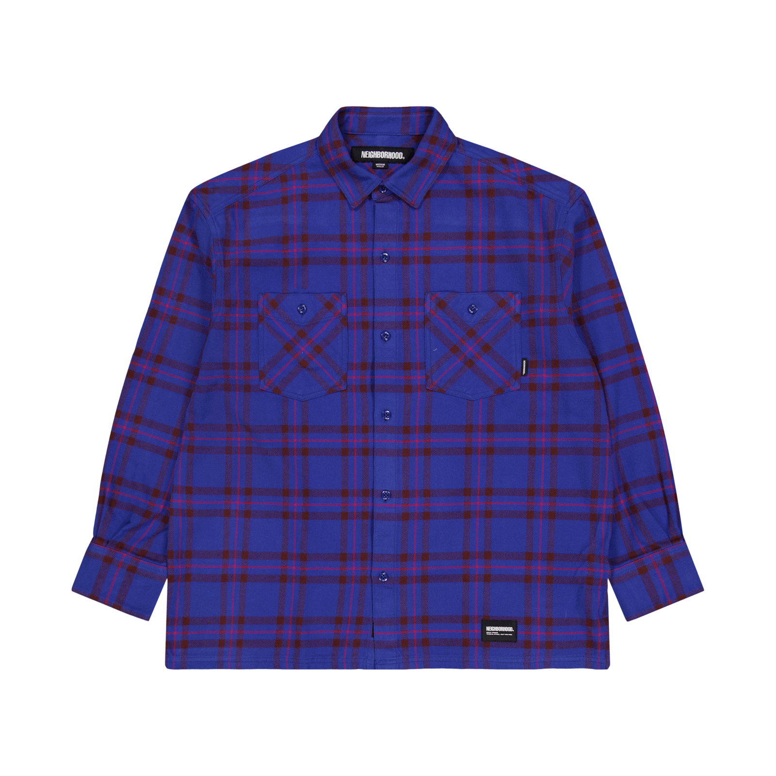 Tartan Check Shirt Ls Blue