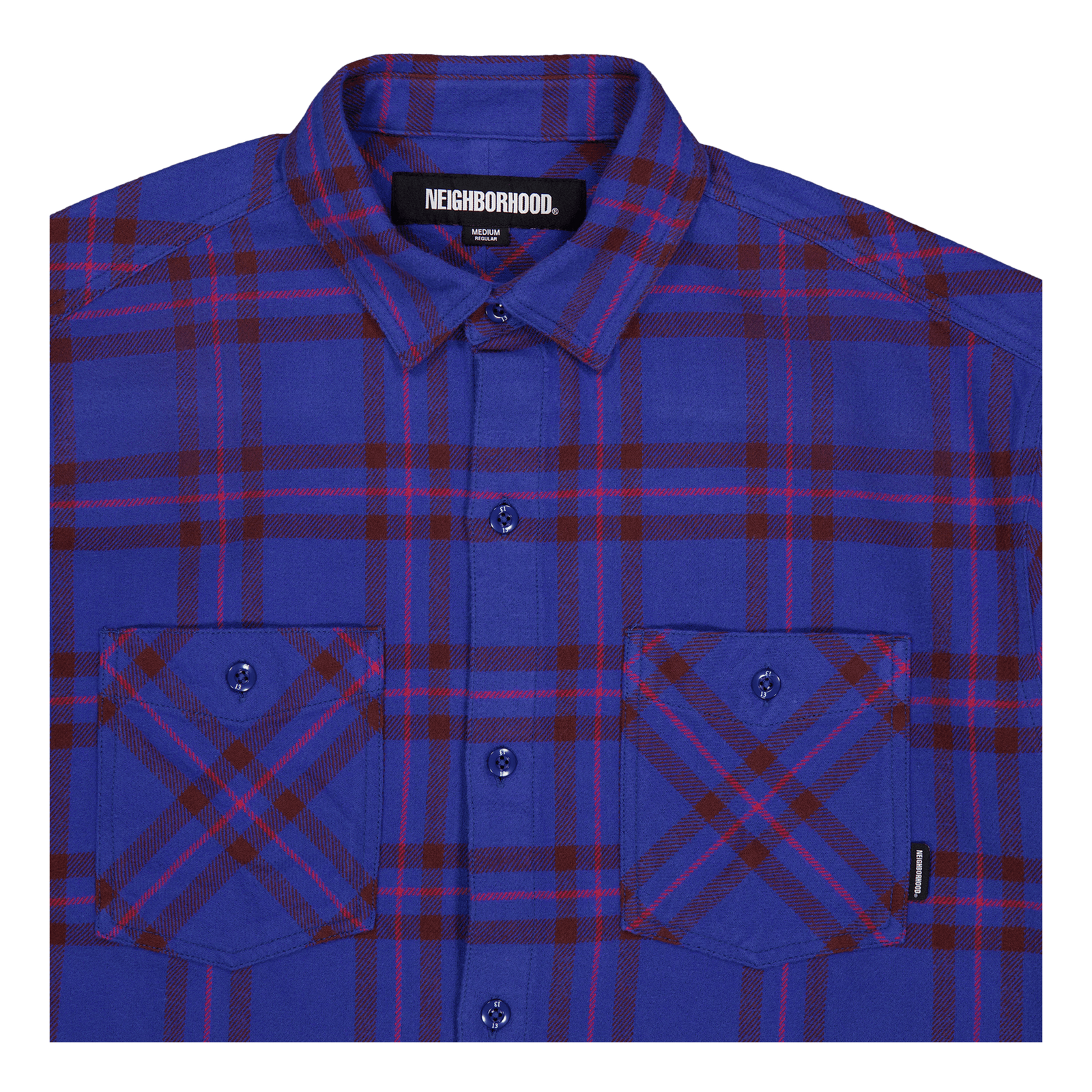 Tartan Check Shirt Ls Blue
