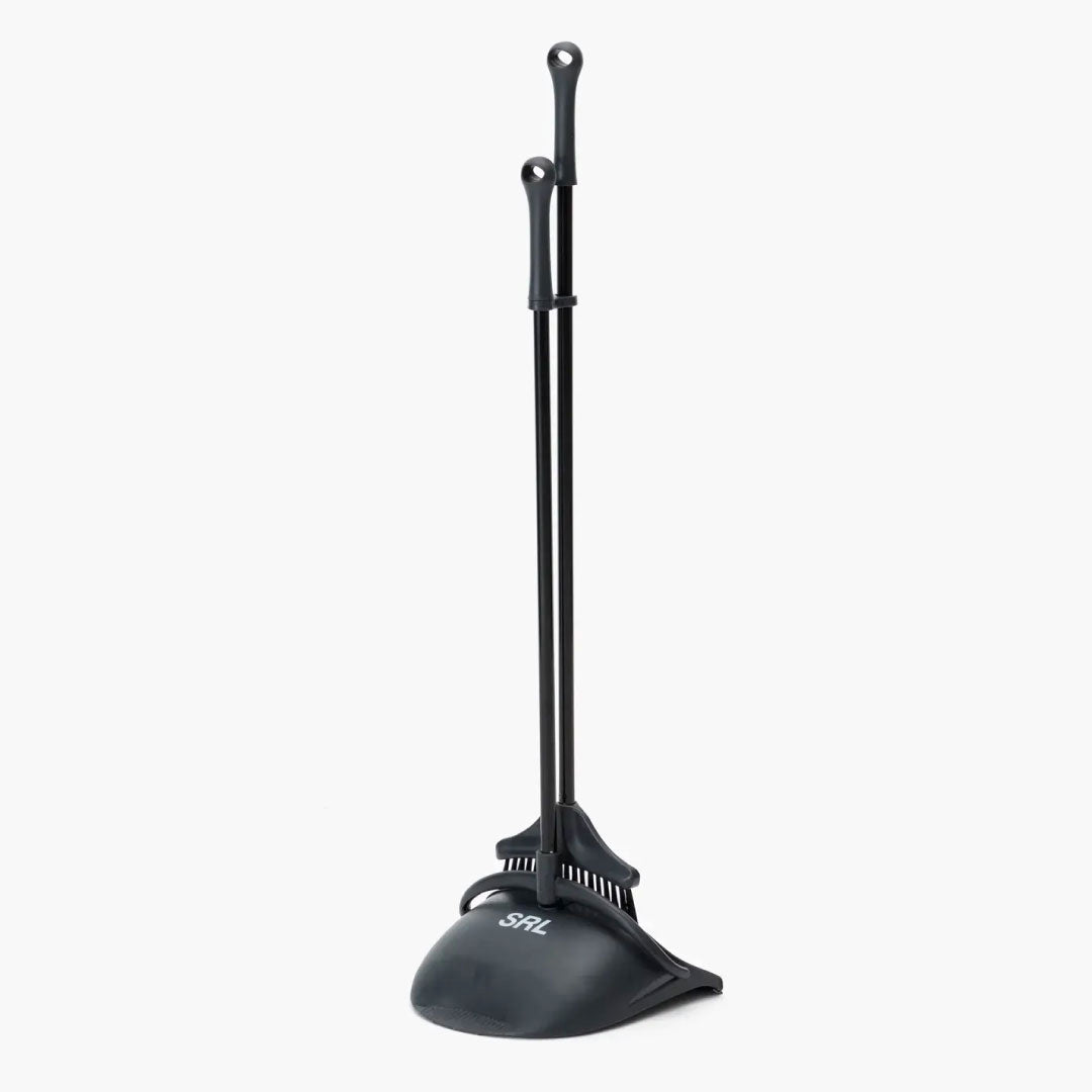 Srl . Broom&amp;dustpan Set Black