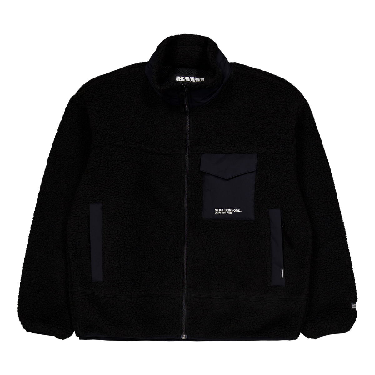 Boa Fleece Jacket Black