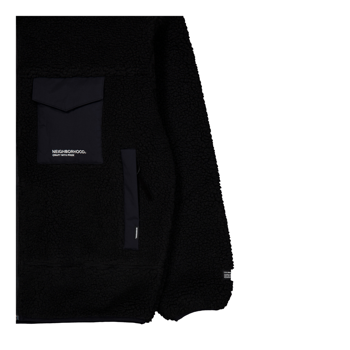 Boa Fleece Jacket Black