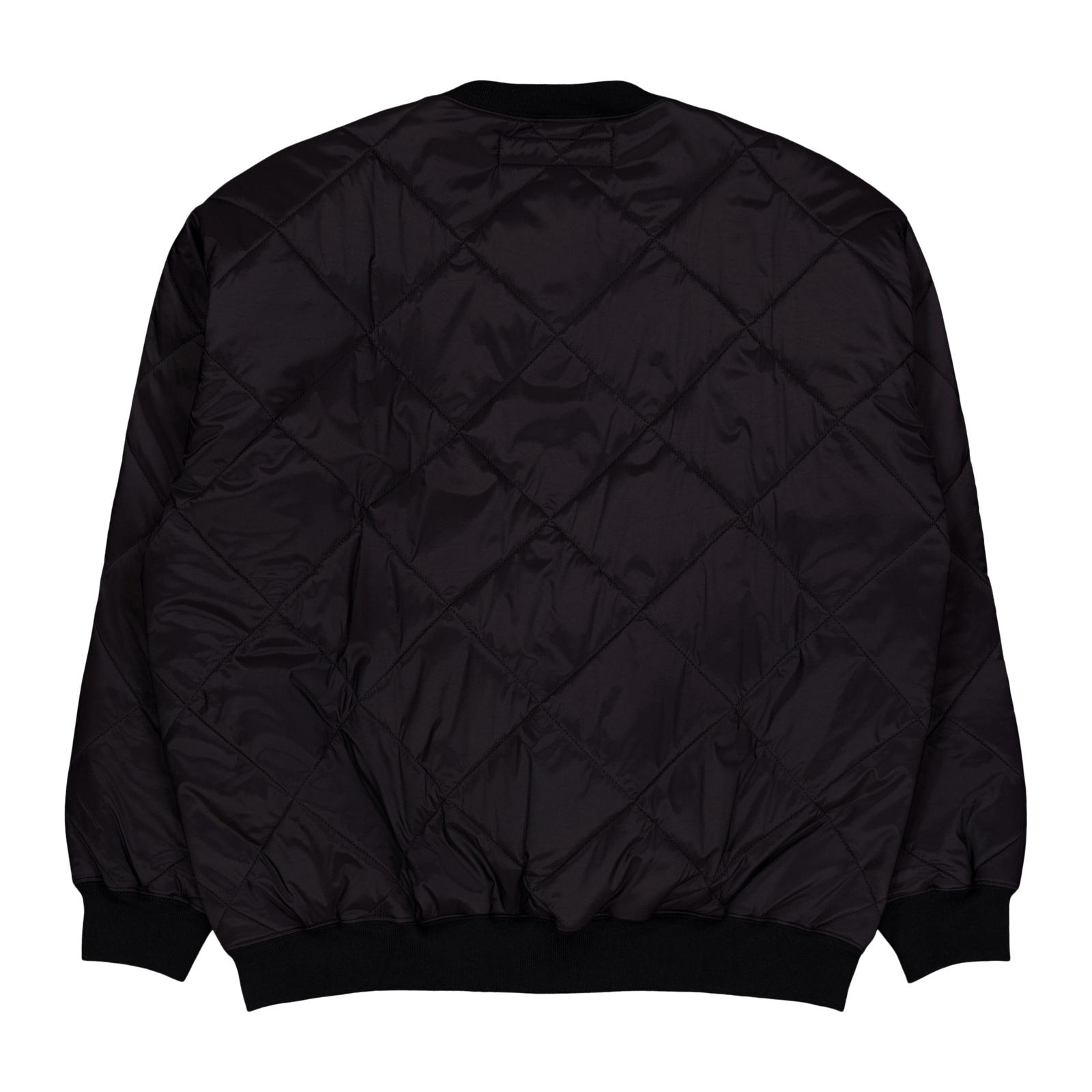 Quilting Pullover Shirt Ls Black