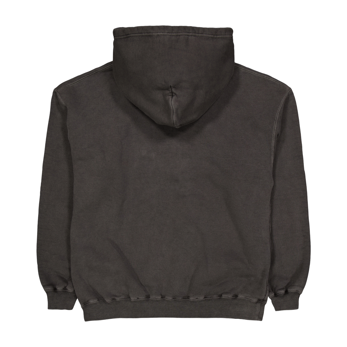 Pigment Dyed Sweatparka Ls Black