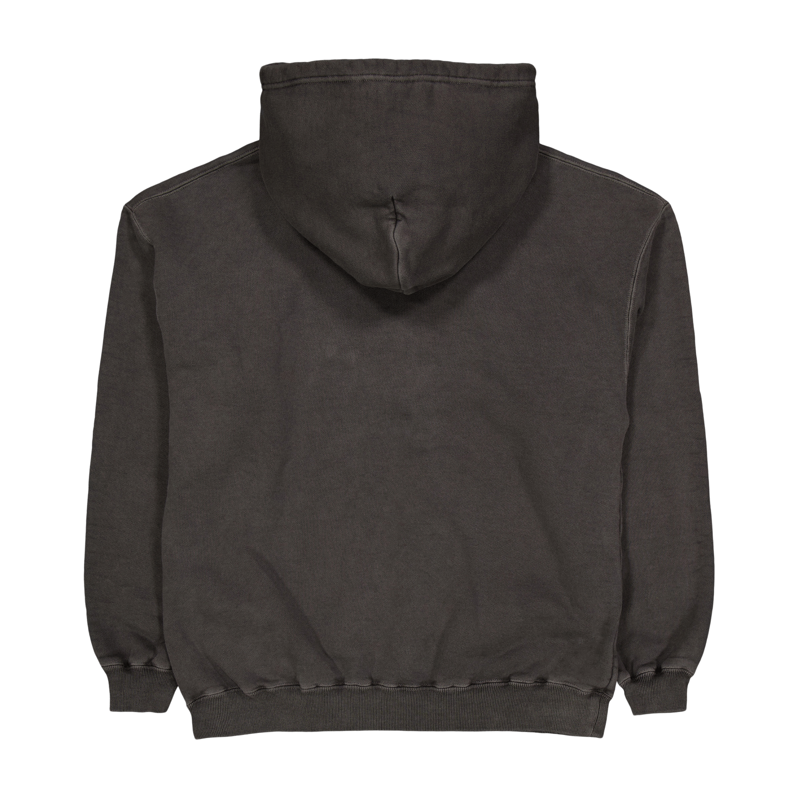 Pigment Dyed Sweatparka Ls Black