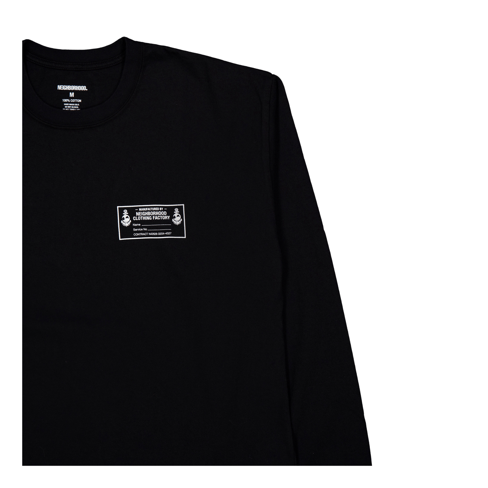 Nh . Tee Ls-6 Black