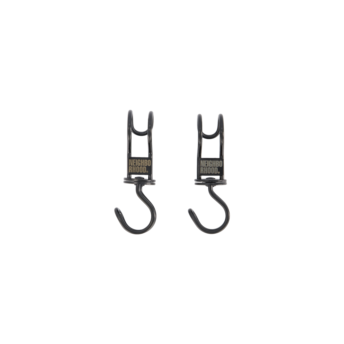 Rotary S-hooks Set Black