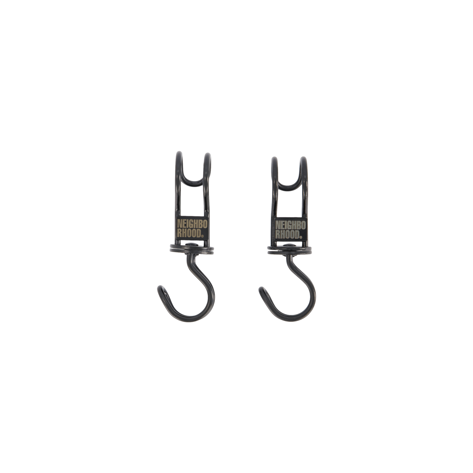 Rotary S-hooks Set Black