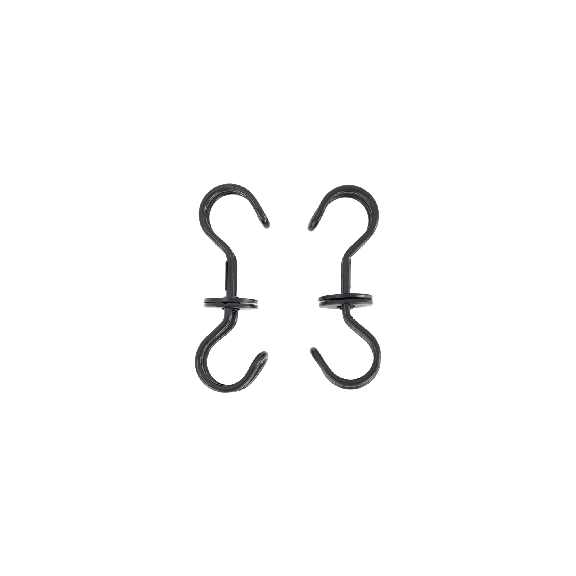 Rotary S-hooks Set Black