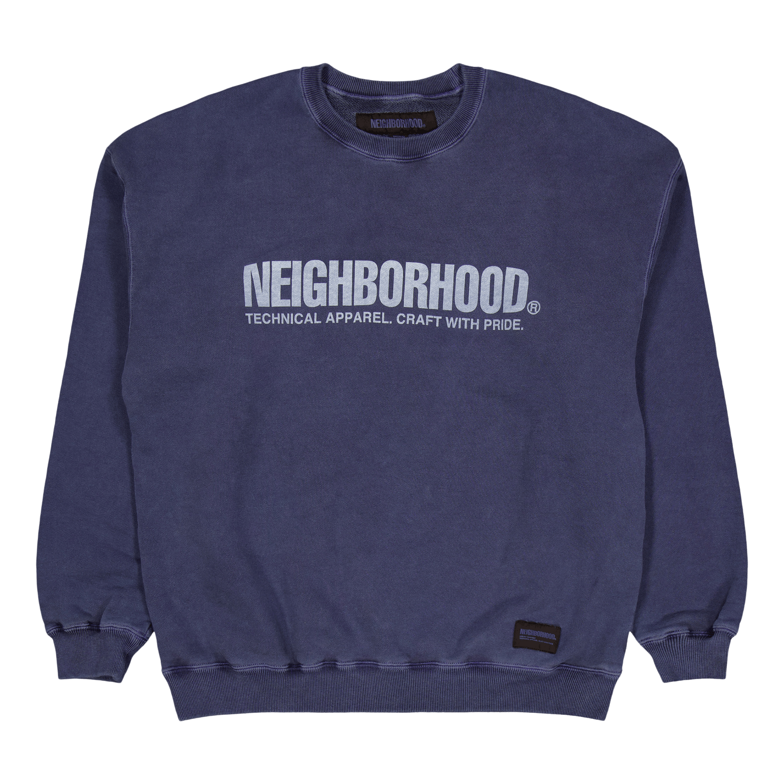 Pigment Dyed Sweatshirt Ls Navy