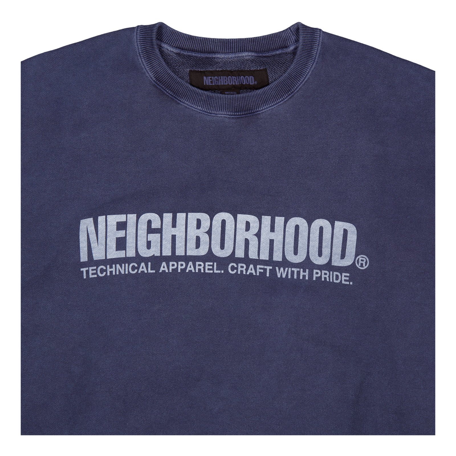 Pigment Dyed Sweatshirt Ls Navy