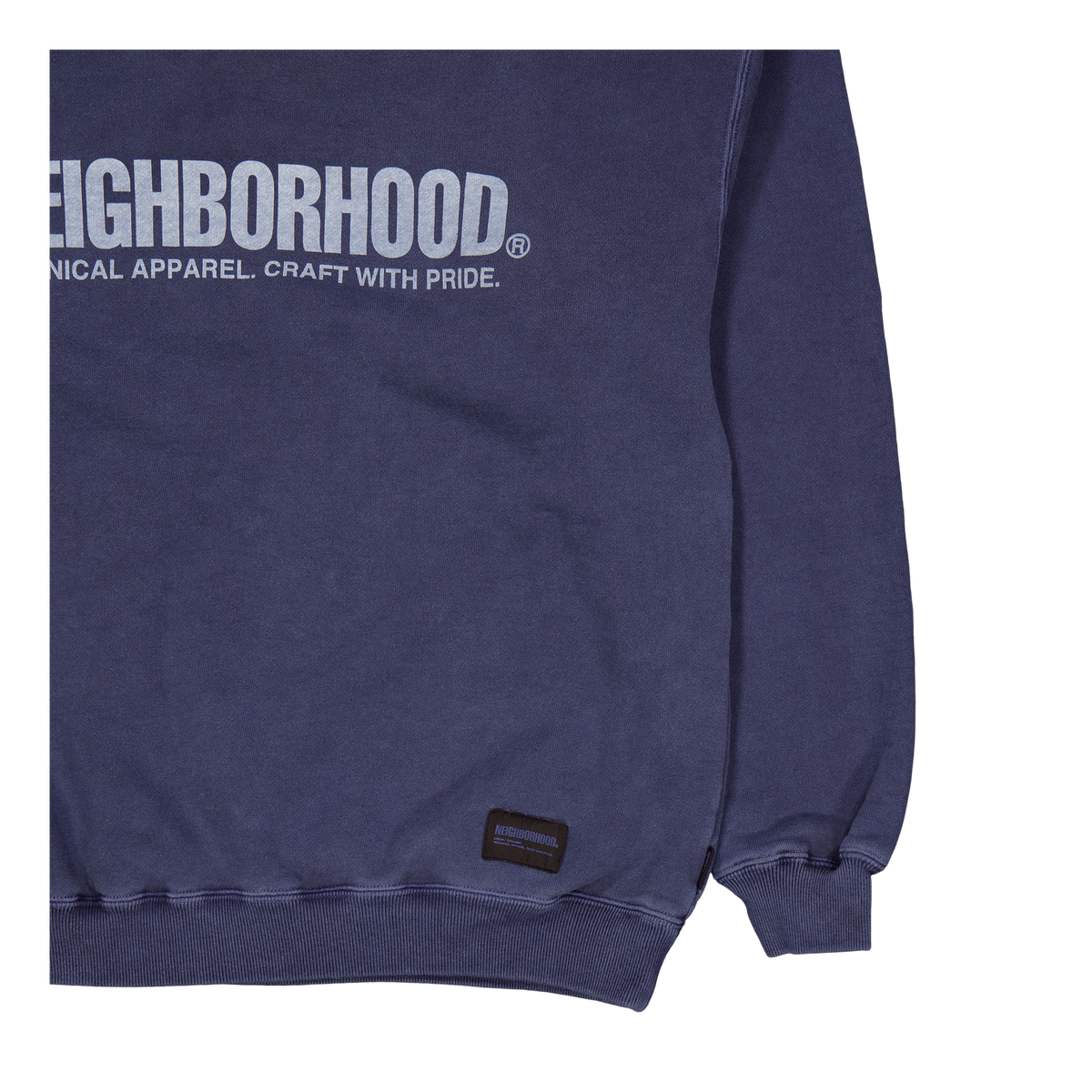 Pigment Dyed Sweatshirt Ls Navy
