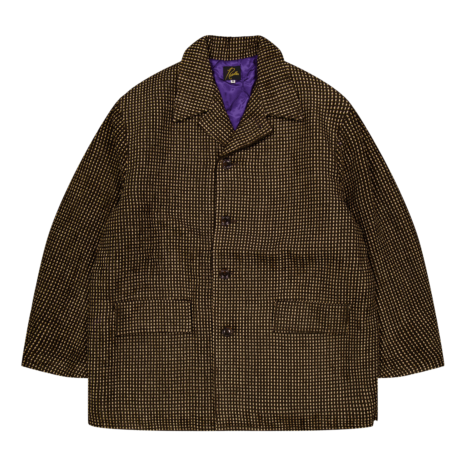 Needles Car Coat - Ac/pe/w Mal Brown