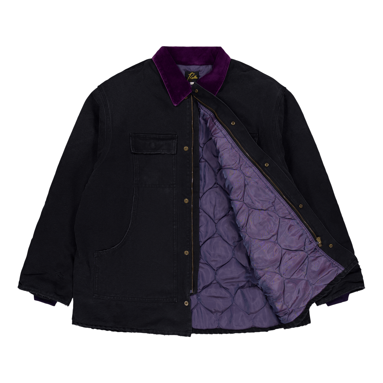 Needles Lumberjack Coat - 16oz Black