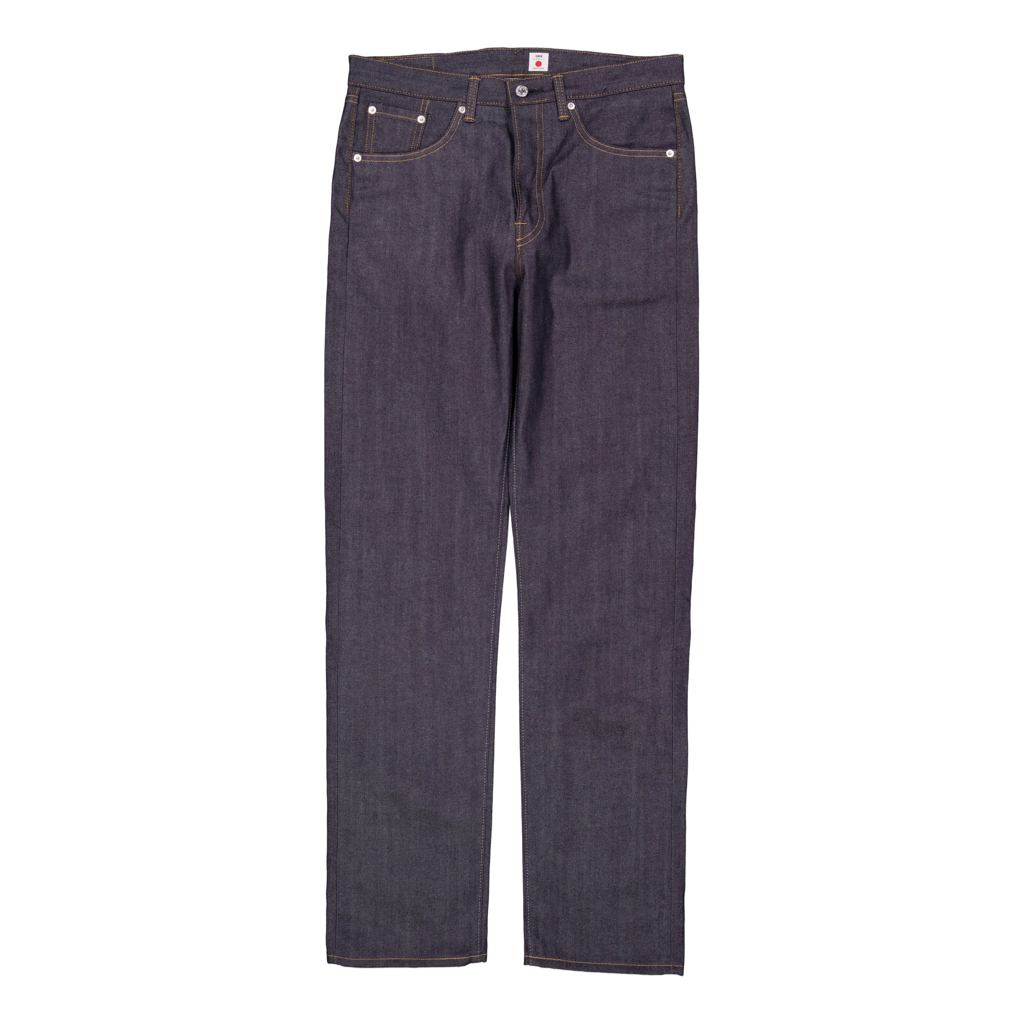 Loose Straight Jeans Blue - Unwashed