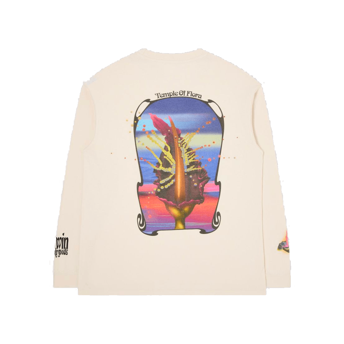 Temple Of Flora T-shirt Ls Whisper White