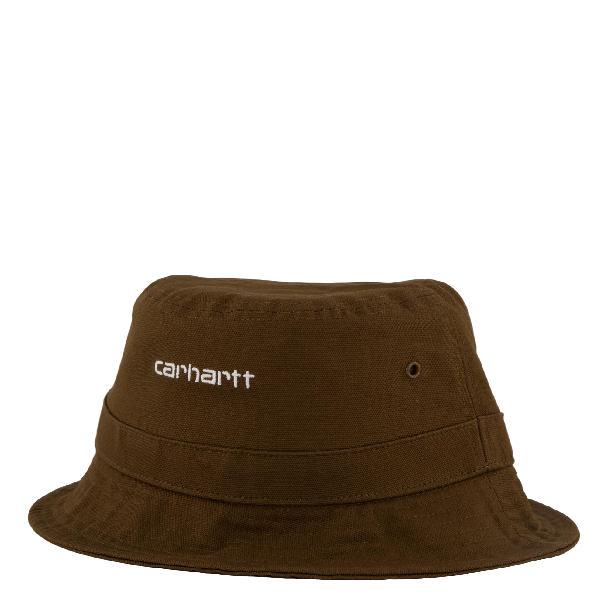 Script Bucket Hat Lumber / White