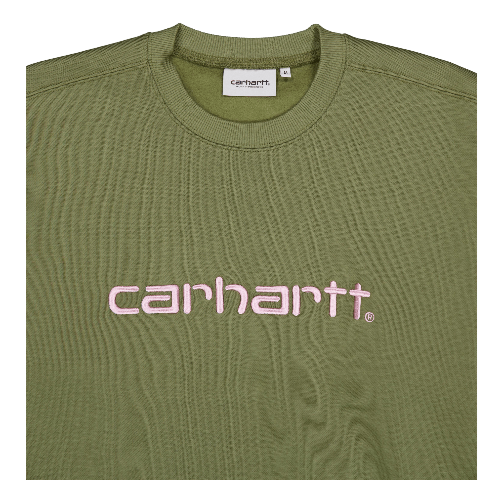 Carhartt Sweat Dundee / Glassy Pink