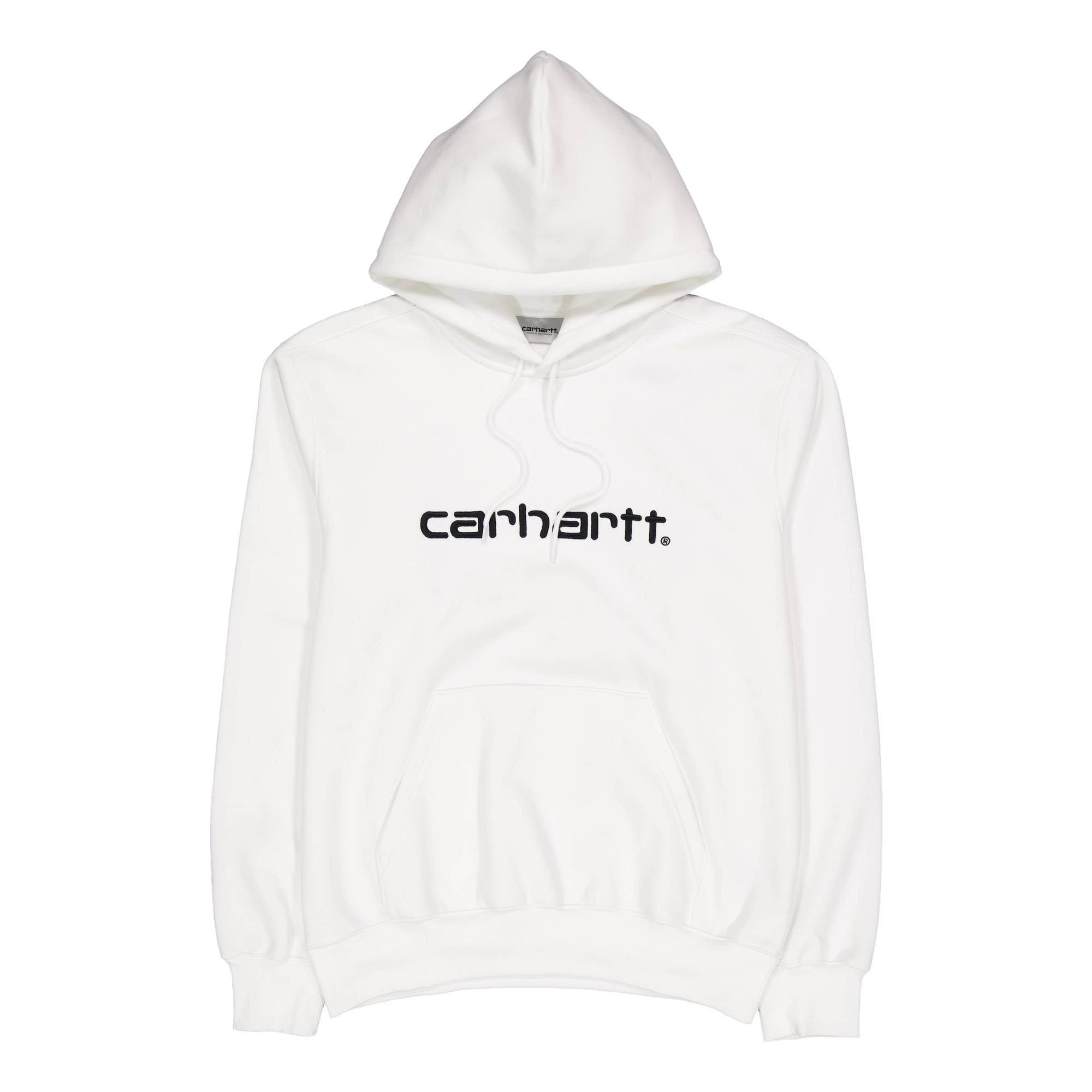 Hooded Carhartt Sweat White / Black