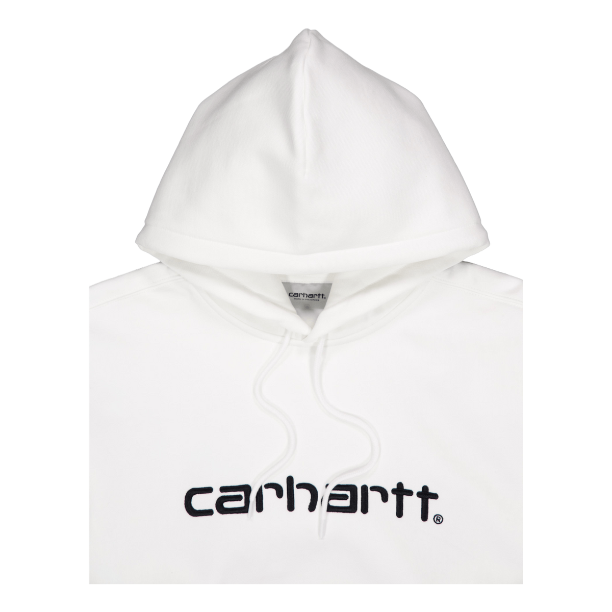 Hooded Carhartt Sweat White / Black
