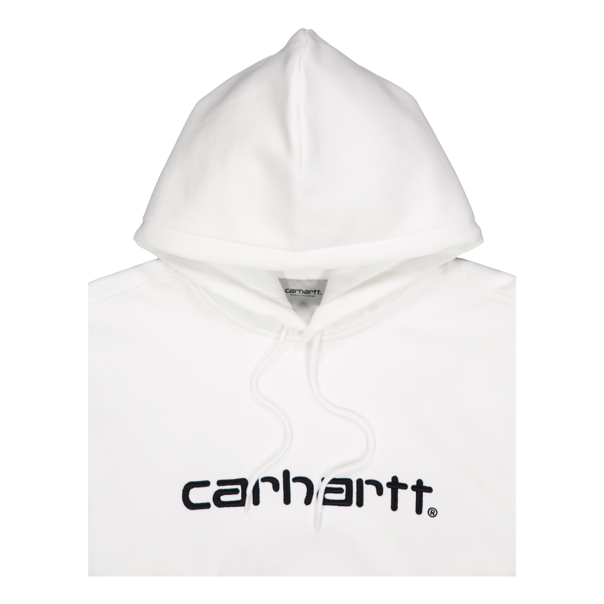 Hooded Carhartt Sweat White / Black